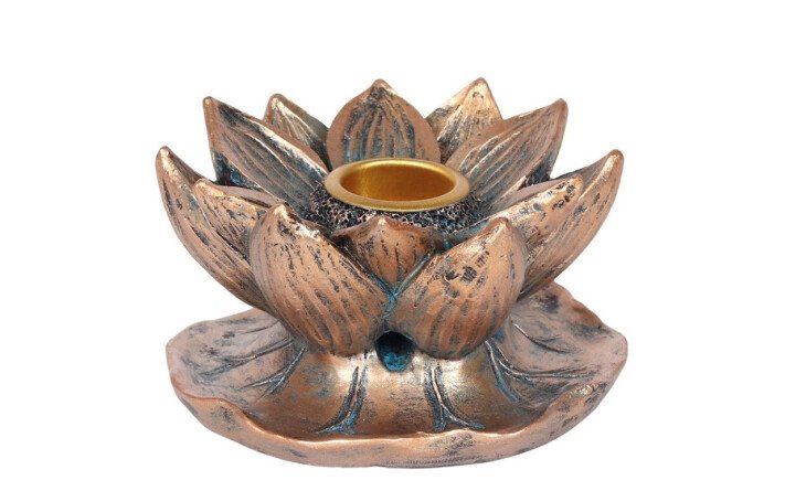 Lotus incense burner