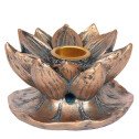 Lotus incense burner