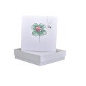 PENDENTIF ARGENT TREFLE ET CP TREFLE COCCINELLE