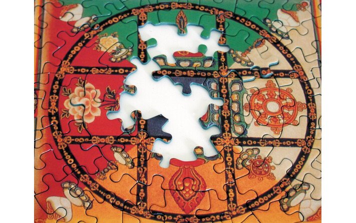 Mandala Yamantaka Jigsaw Puzzle
