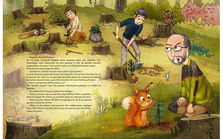 Piet l'écureuil et le royaume de la forêt