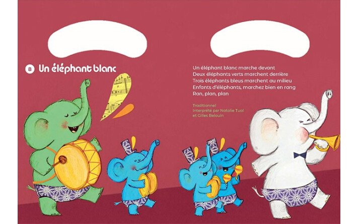 COMPTINES POUR CHANTER LES COULEURS LIVRE CD