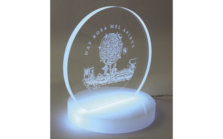 Dat rosa mel apibus Lamp