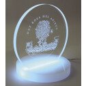 Dat rosa mel apibus Lamp