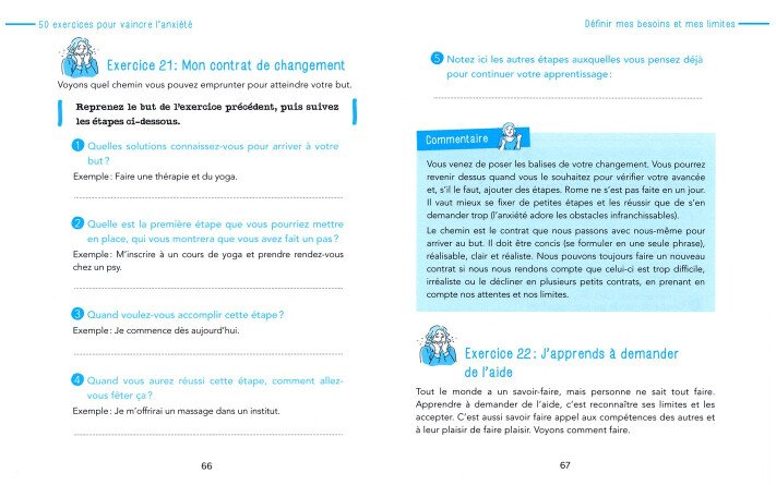 50 EXERCICES POUR VAINCRE L ANXIETE