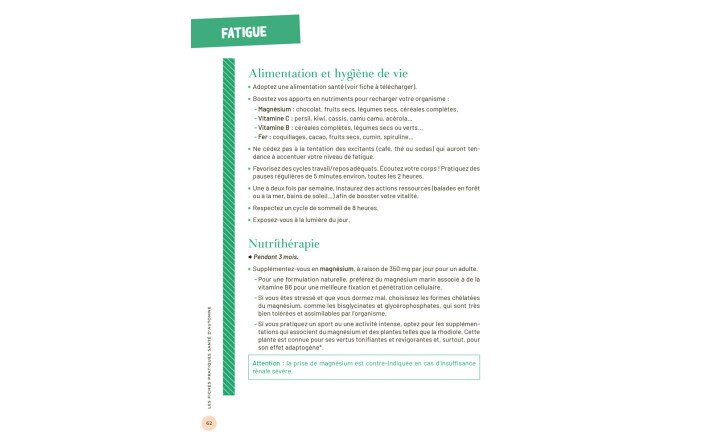 Naturopathie - Mon année + Healthy