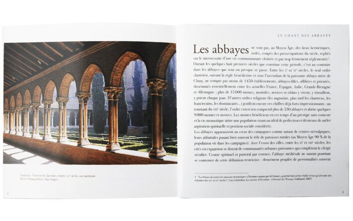 Le Chant des Abbayes - Plainchant and medieval polyphony (double CD)