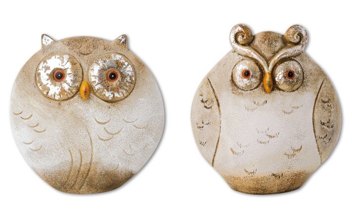 The Two Owls statuettes