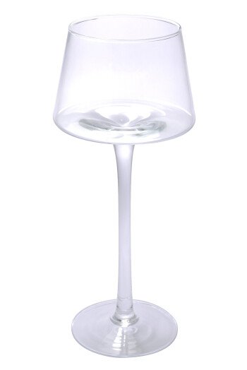 Bougeoir en verre