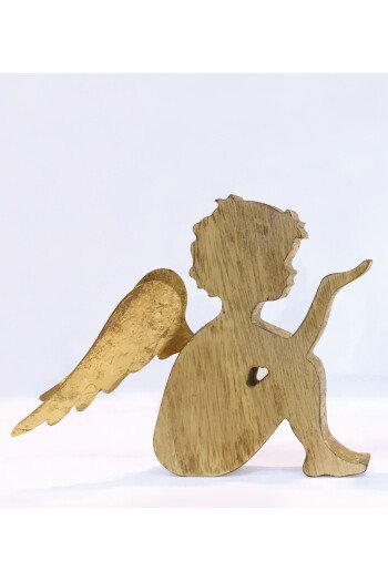 Seated angel