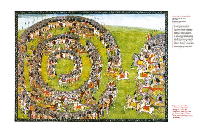 La Bhagavadgita illustrée par la peinture indienne