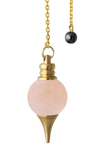 Pendule Sphéroton - Quartz rose