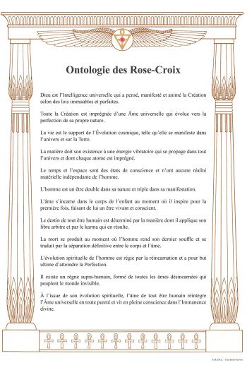 Ontologie des Rose-Croix
