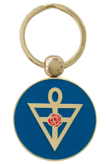 Porte-clés rosicrucien