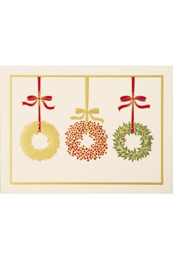 Les trois couronnes de Noël
